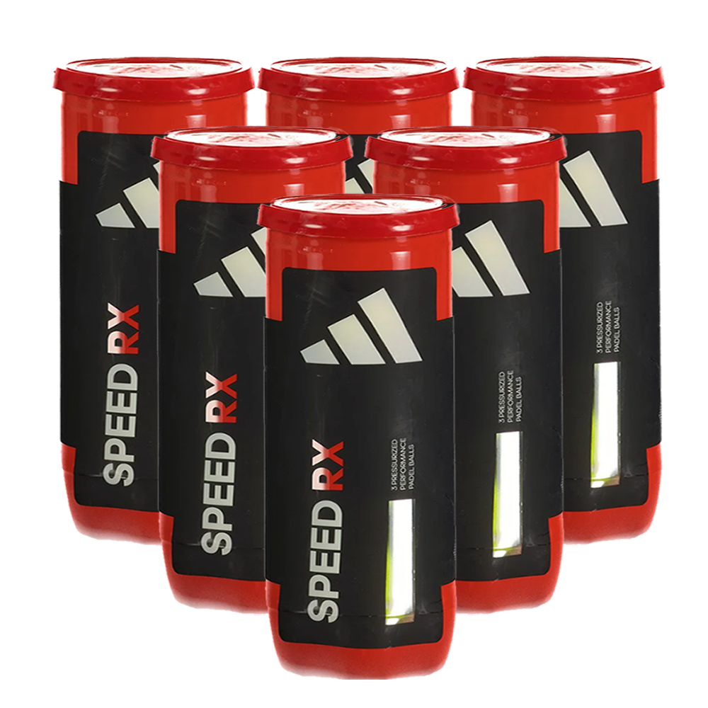 ADIDAS SPEED RX 6 TUBES OF 3 BALLS