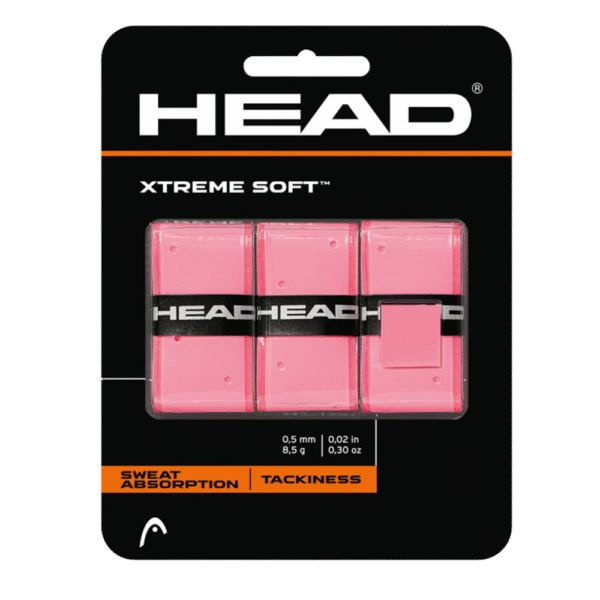 Head XtremeSoft Overgrip (Pack x 3) Pink