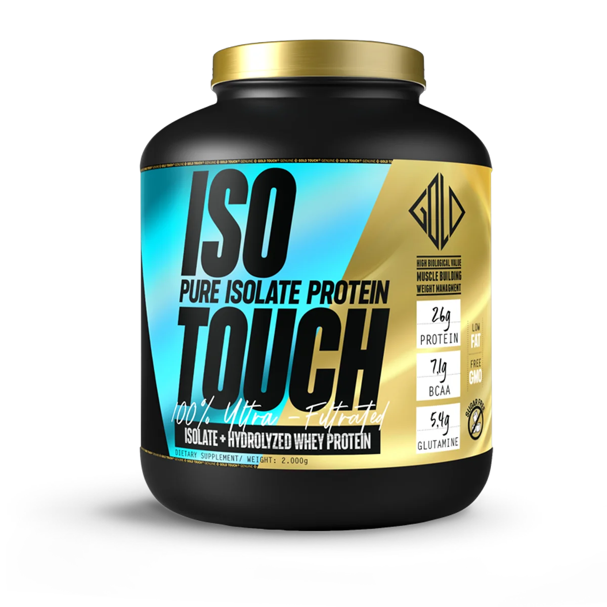 Belgium Chocolate Iso Touch 86% Protein 2kg
