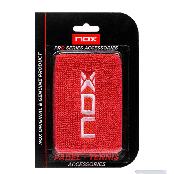 Nox Wristbands Red (x2)