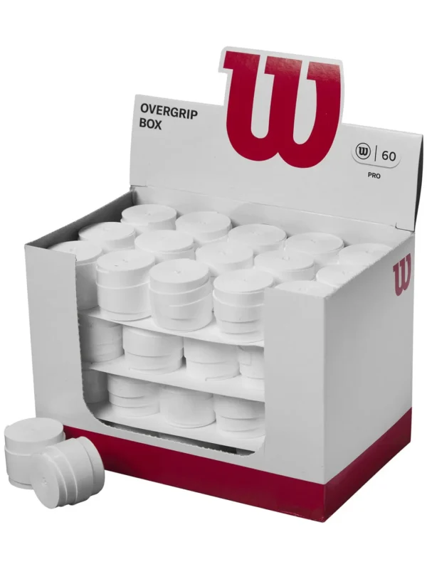 Wilson Pro Overgrip 60 Grip Box White